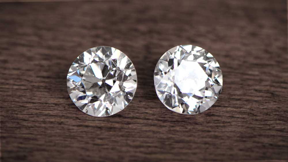 Difference between a diamond and moissanite sale