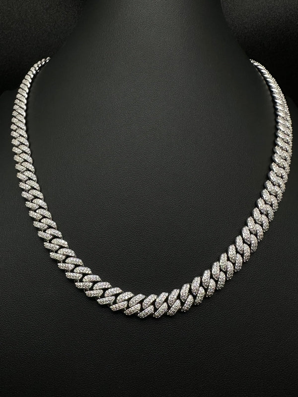 10mm Moissanite Cuban Chain (STOCK)