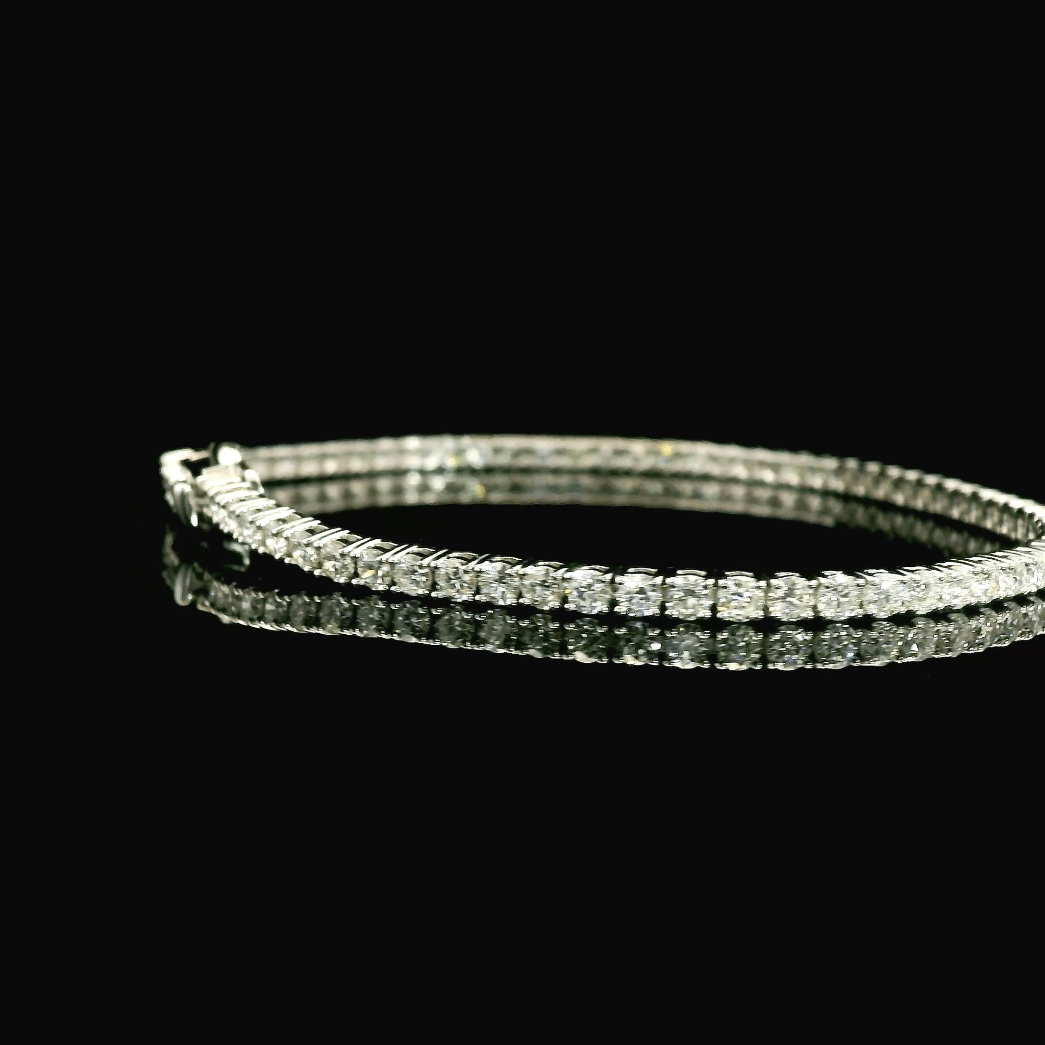 2.5mm Diamond Tennis Bracelet