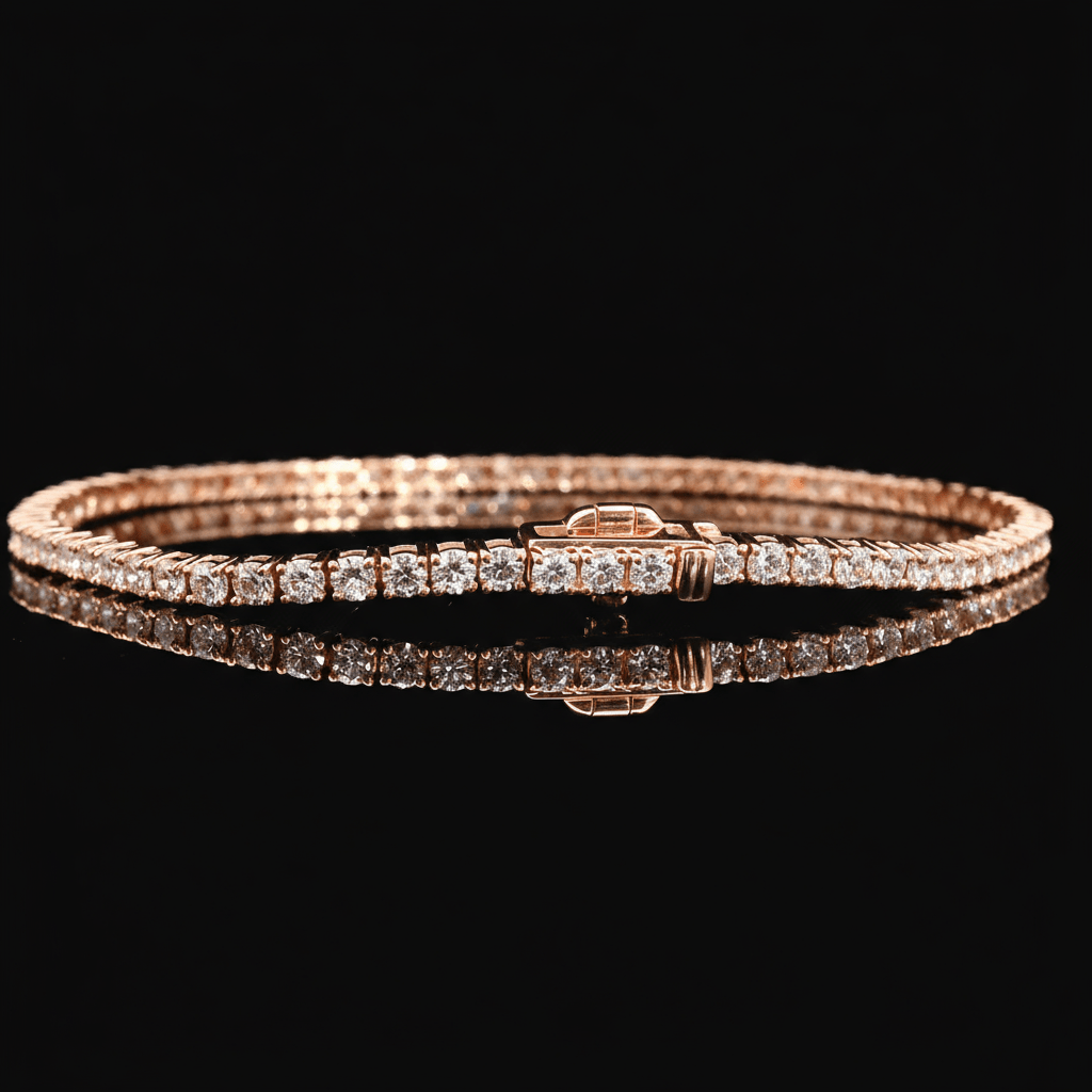 2.5mm Lab Grown Diamond Tennis Bracelet