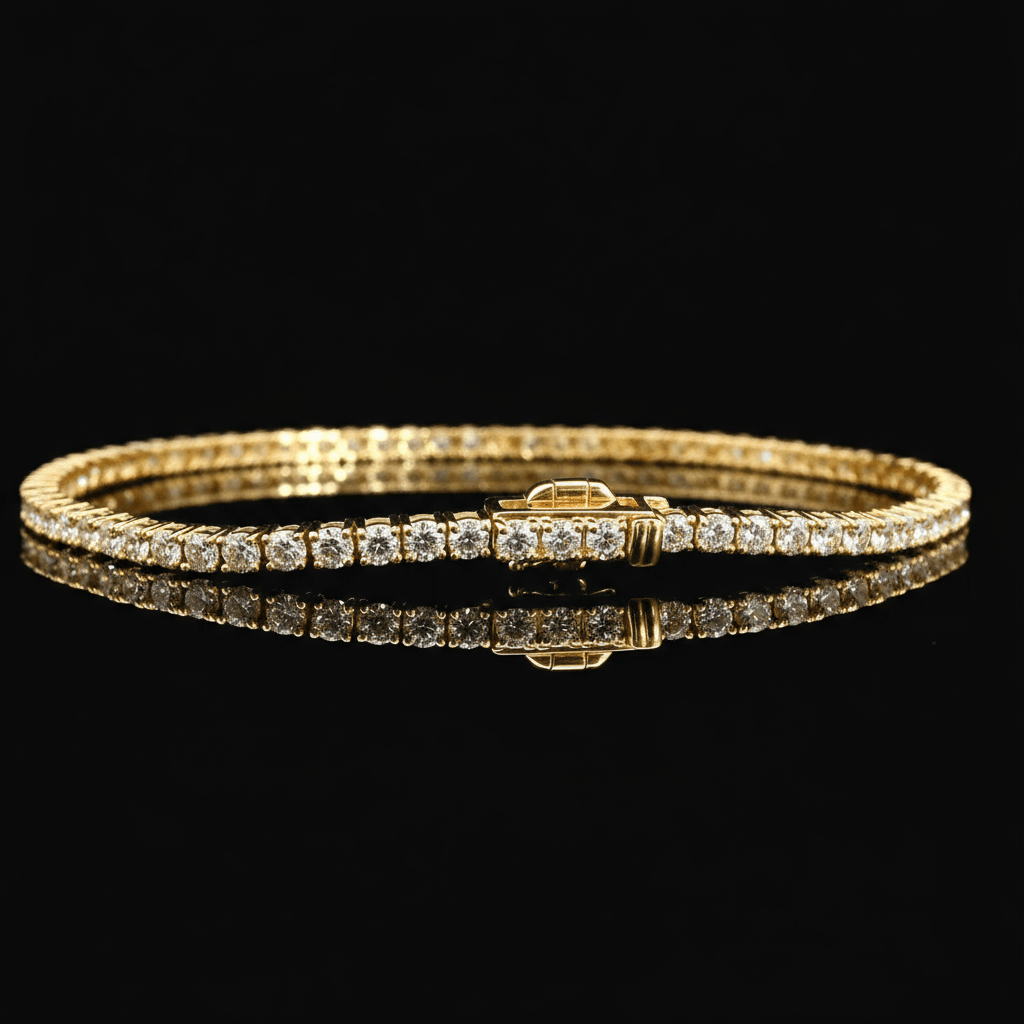 2.5mm Lab Grown Diamond Tennis Bracelet