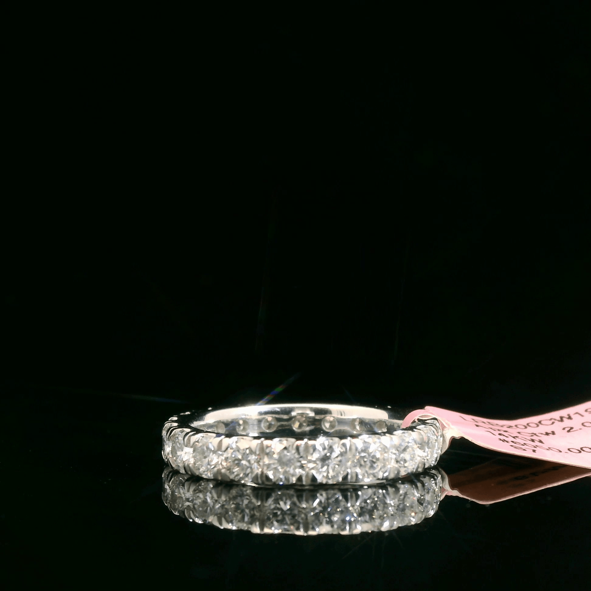 2CTW Lab Grown Diamond Eternity Ring