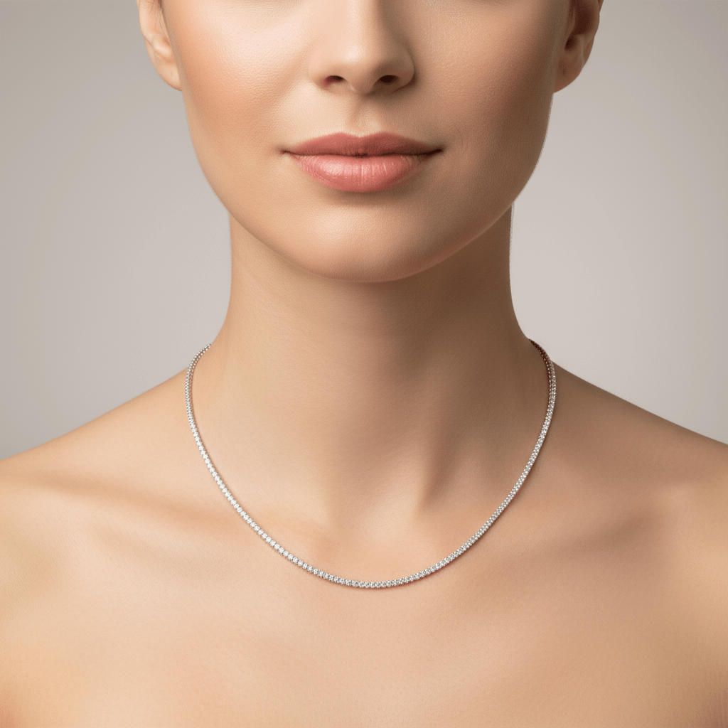 2mm Diamond Tennis Chain