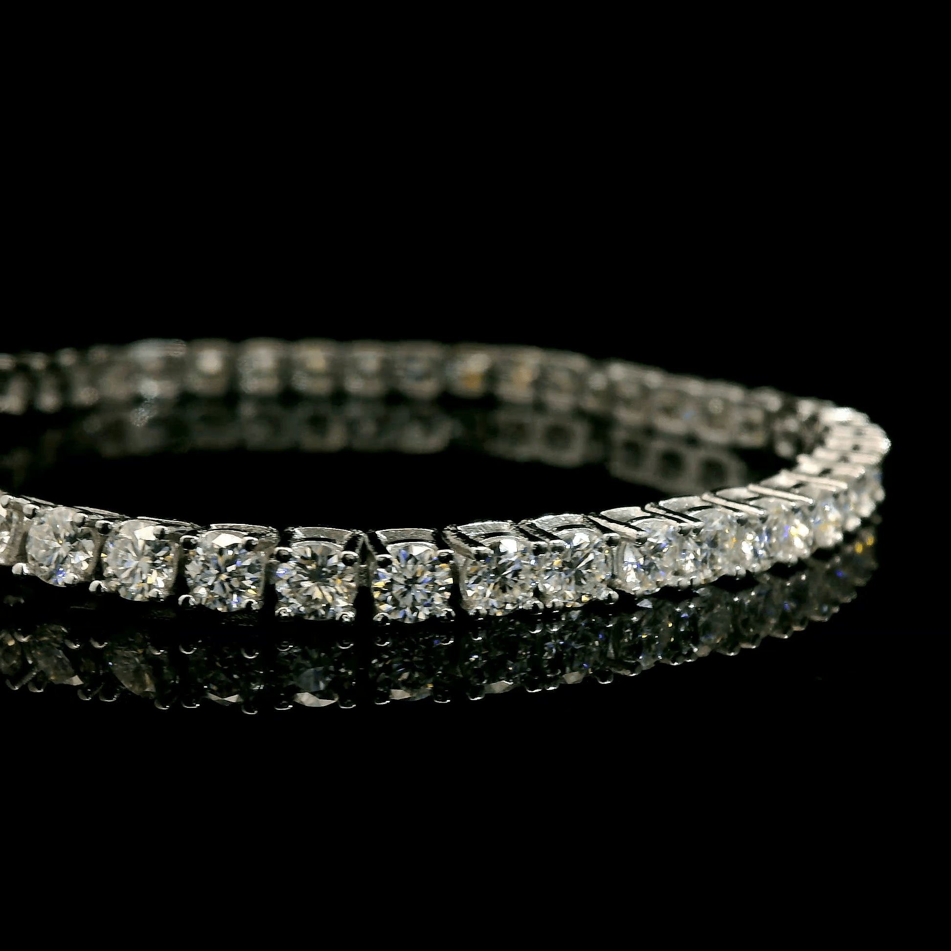 5mm Moissanite Tennis Bracelet (STOCK)
