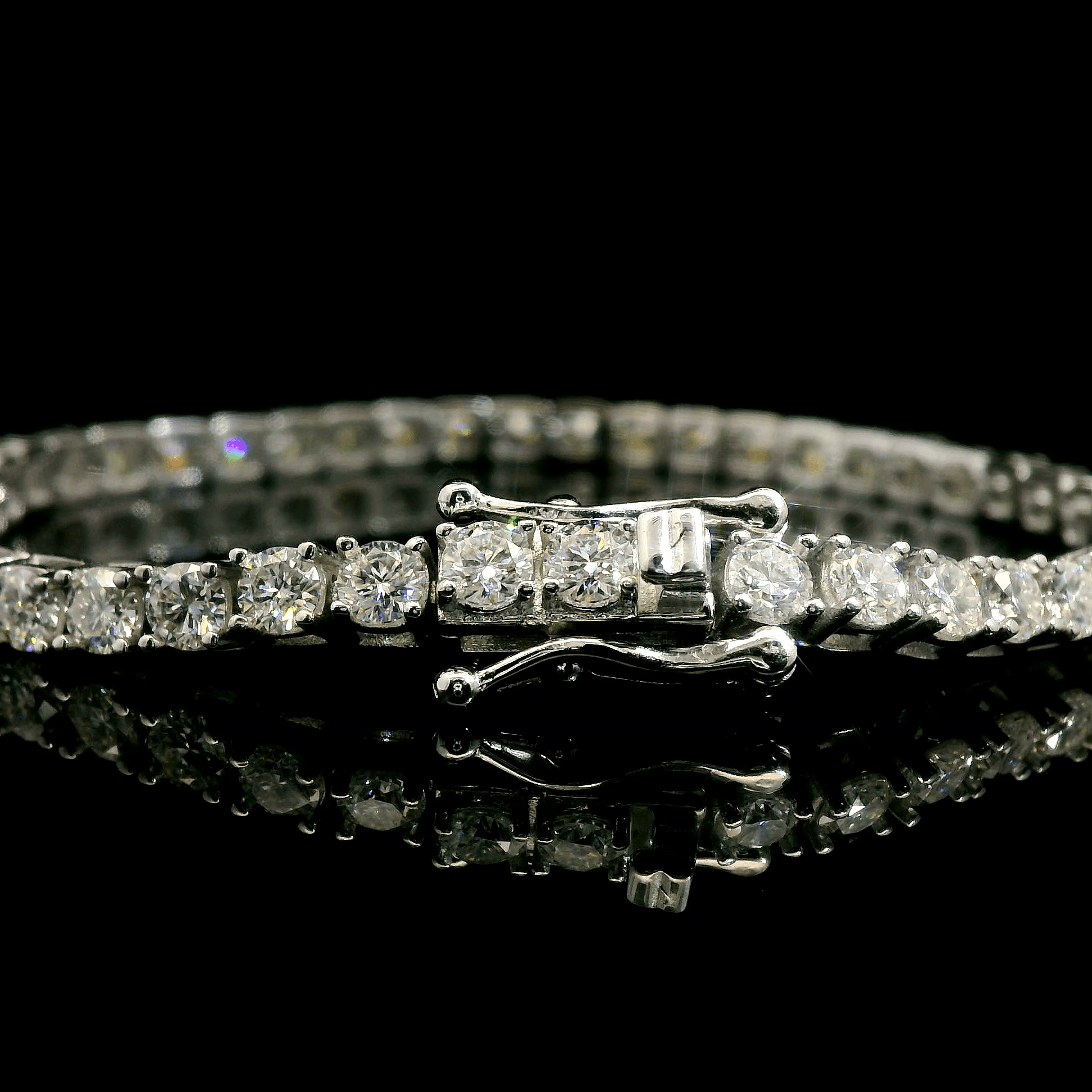 5mm Moissanite Tennis Bracelet (STOCK)