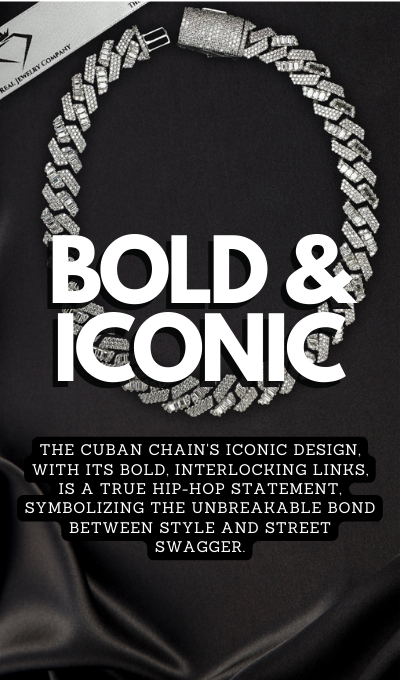 Moissanite Cuban Chain, Cuban Chain, Moissanite Jewelry, Fine Jewelry