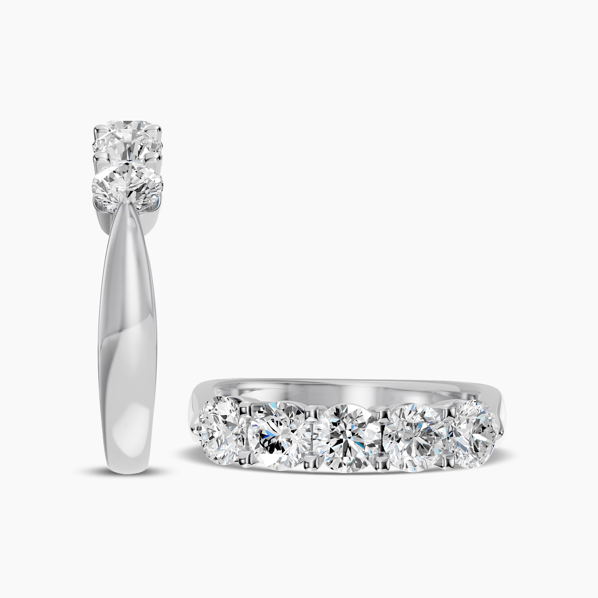 Lab Diamond Ring 1.50 Ctw R4315