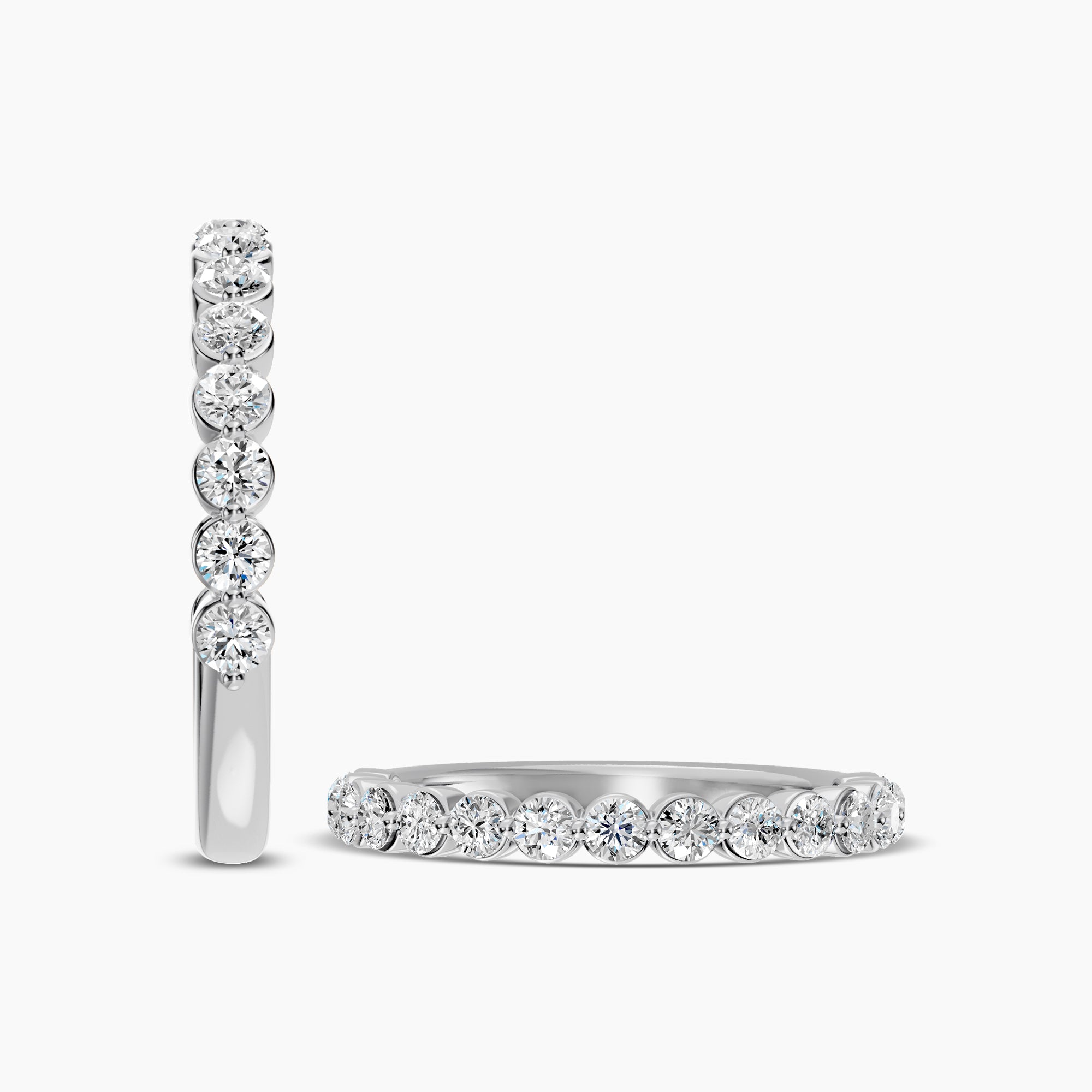 Lab Diamond Ring 0.75 Ctw R4377