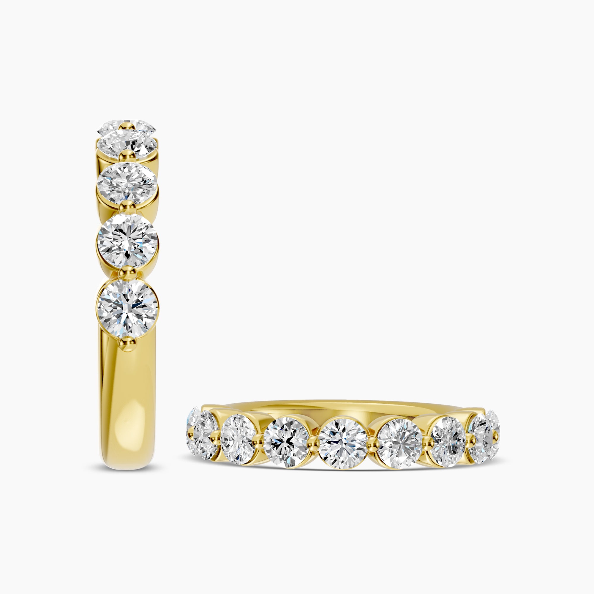 Lab Diamond Ring 2.00 Ctw R4379