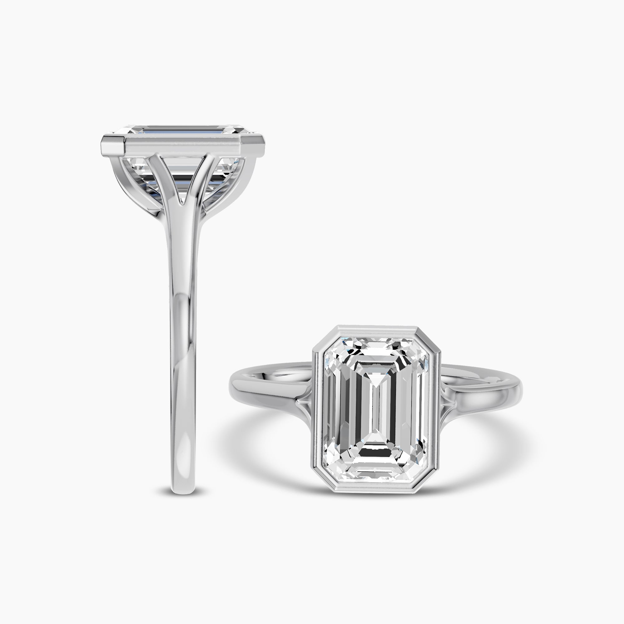 Lab Diamond Ring 0.00 Ctw R4388