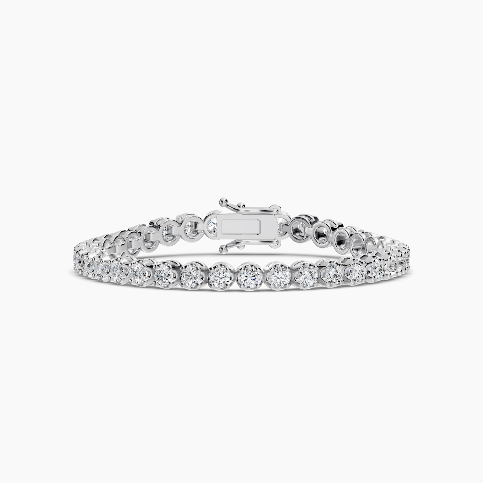 Lab Diamond Tennis Bracelet 5.00 Ctw T500