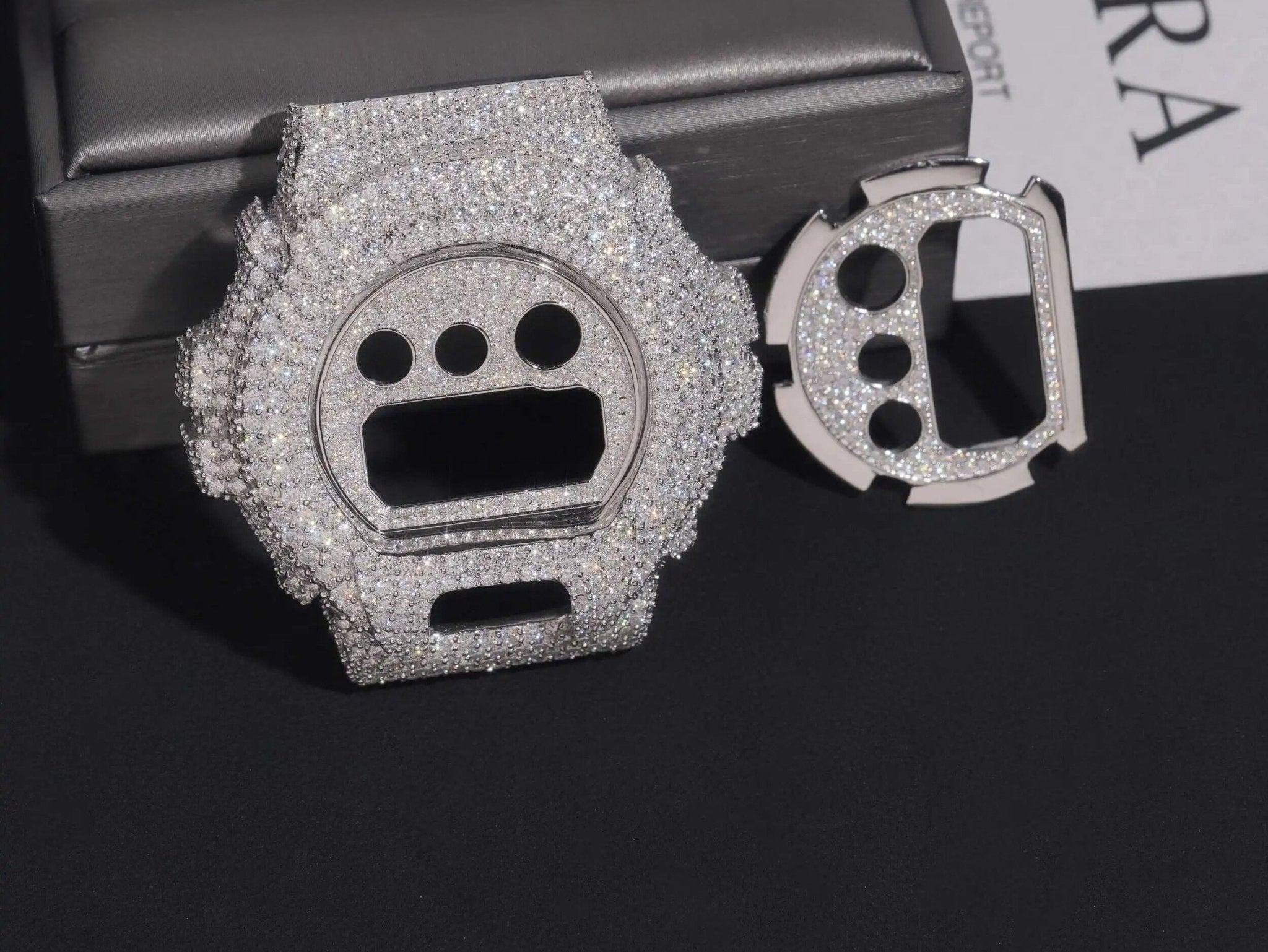 Custom Moissanite G - Shock Watch (STOCK)