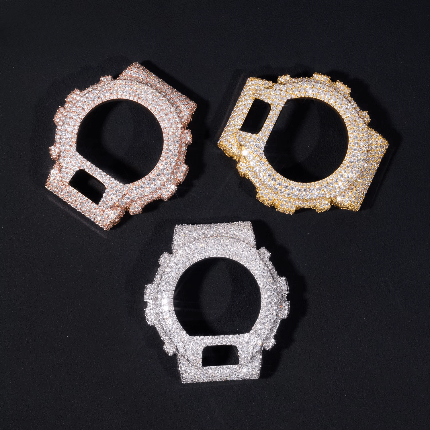 Custom Moissanite G - Shock Watch