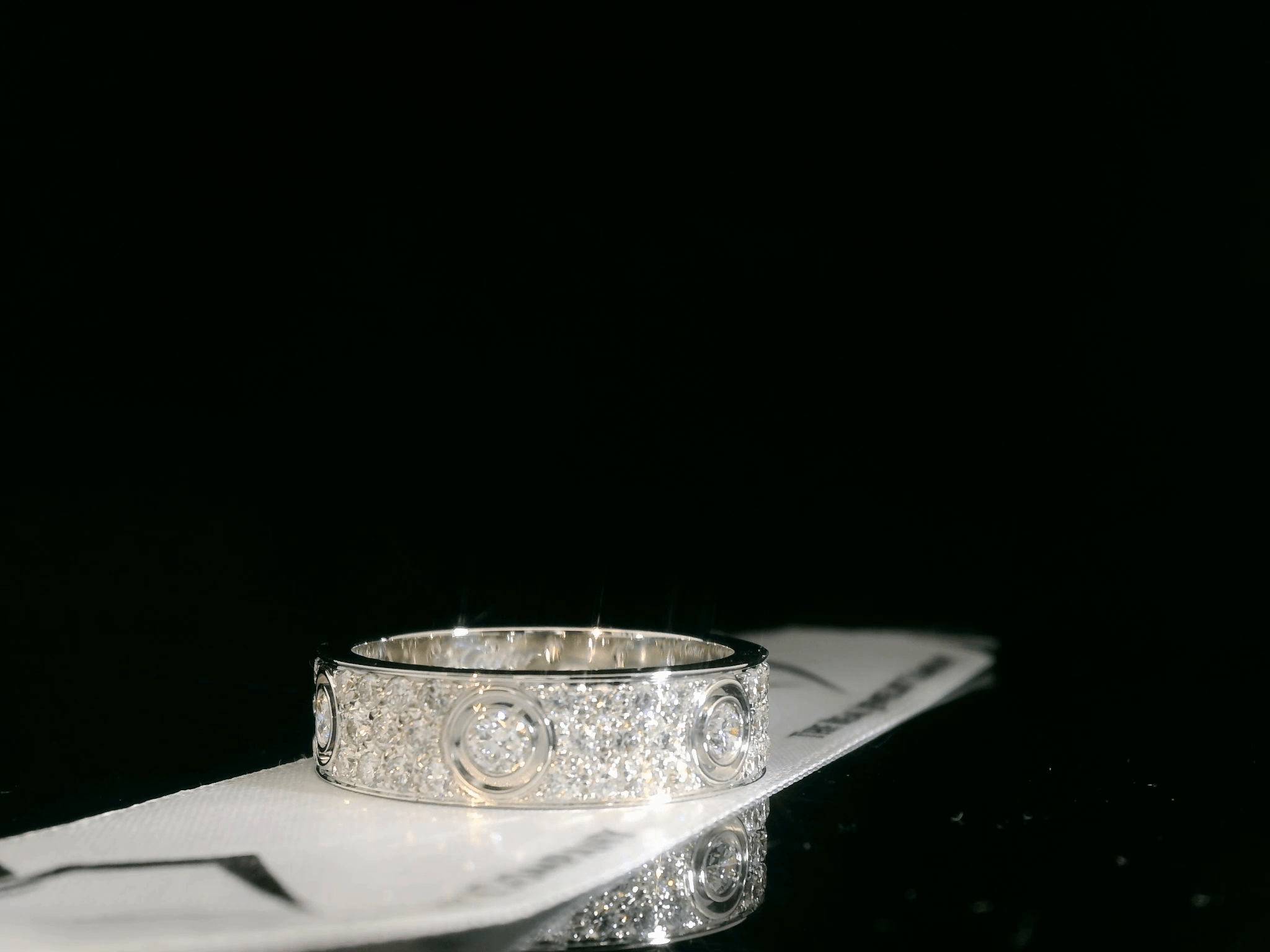 Diamond Lovers Ring