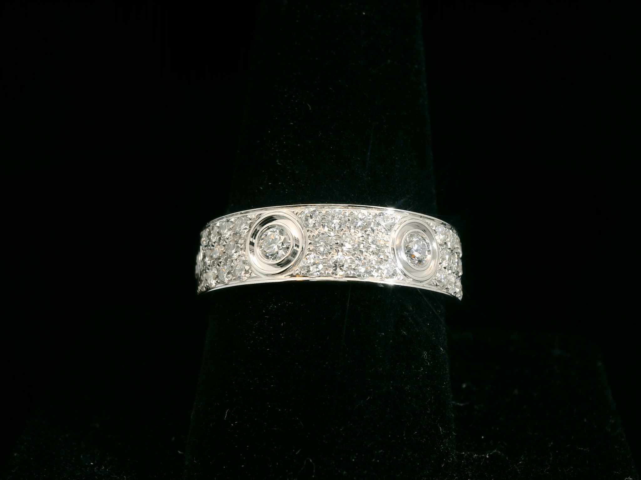 Diamond Lovers Ring