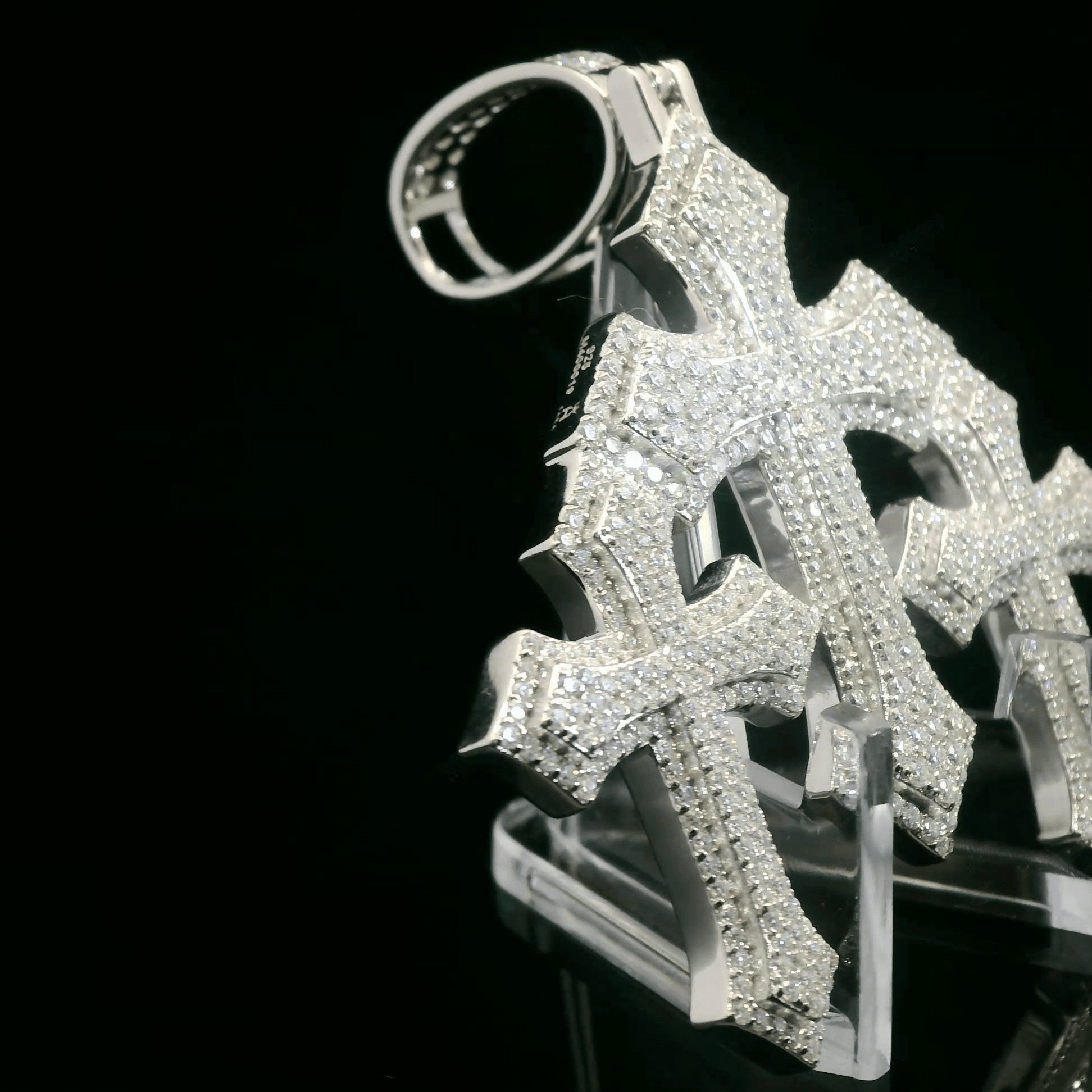 Grand Trinity Triple Cross Pendant