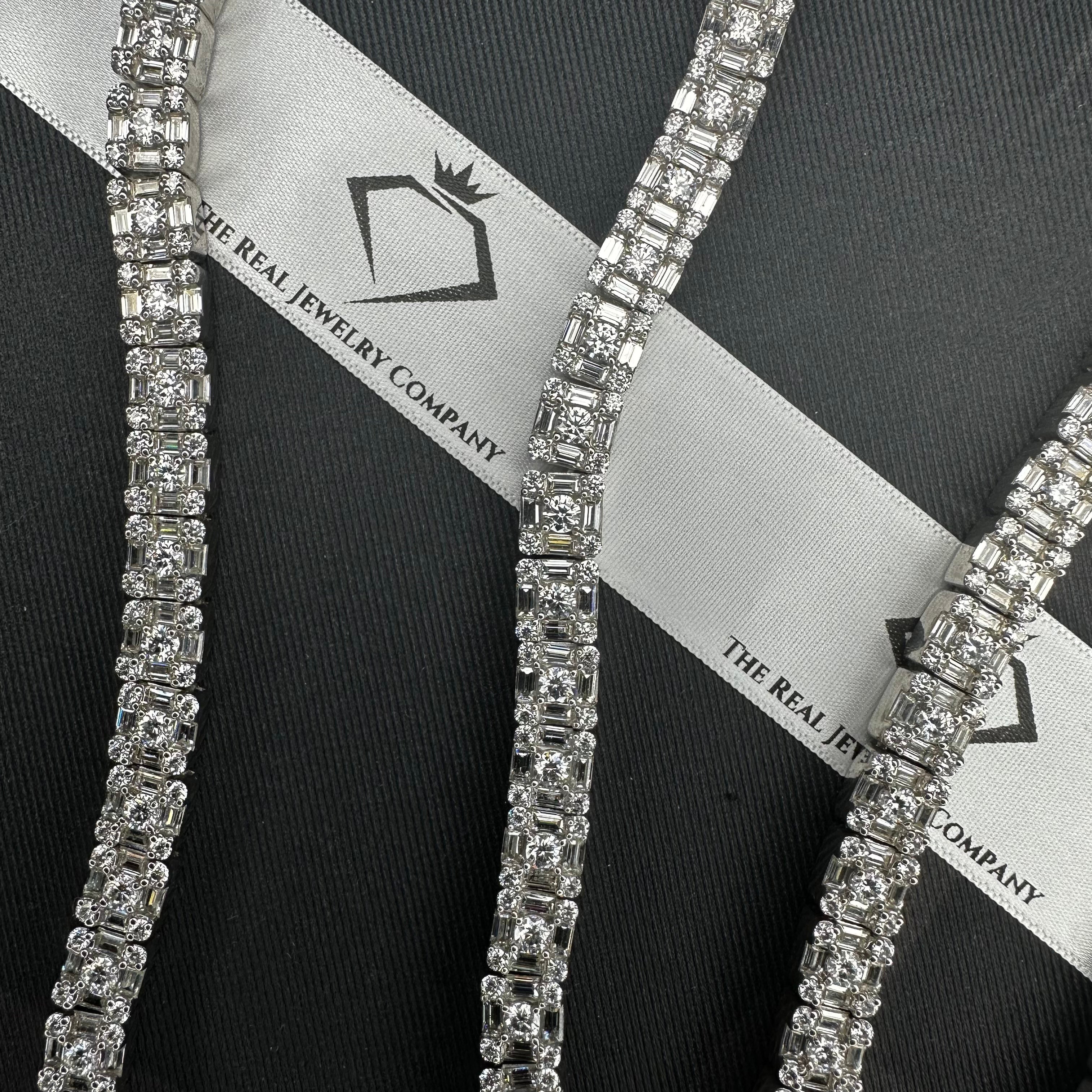 8MM Glacier Link Tennis Chain The Real Jewelry Company