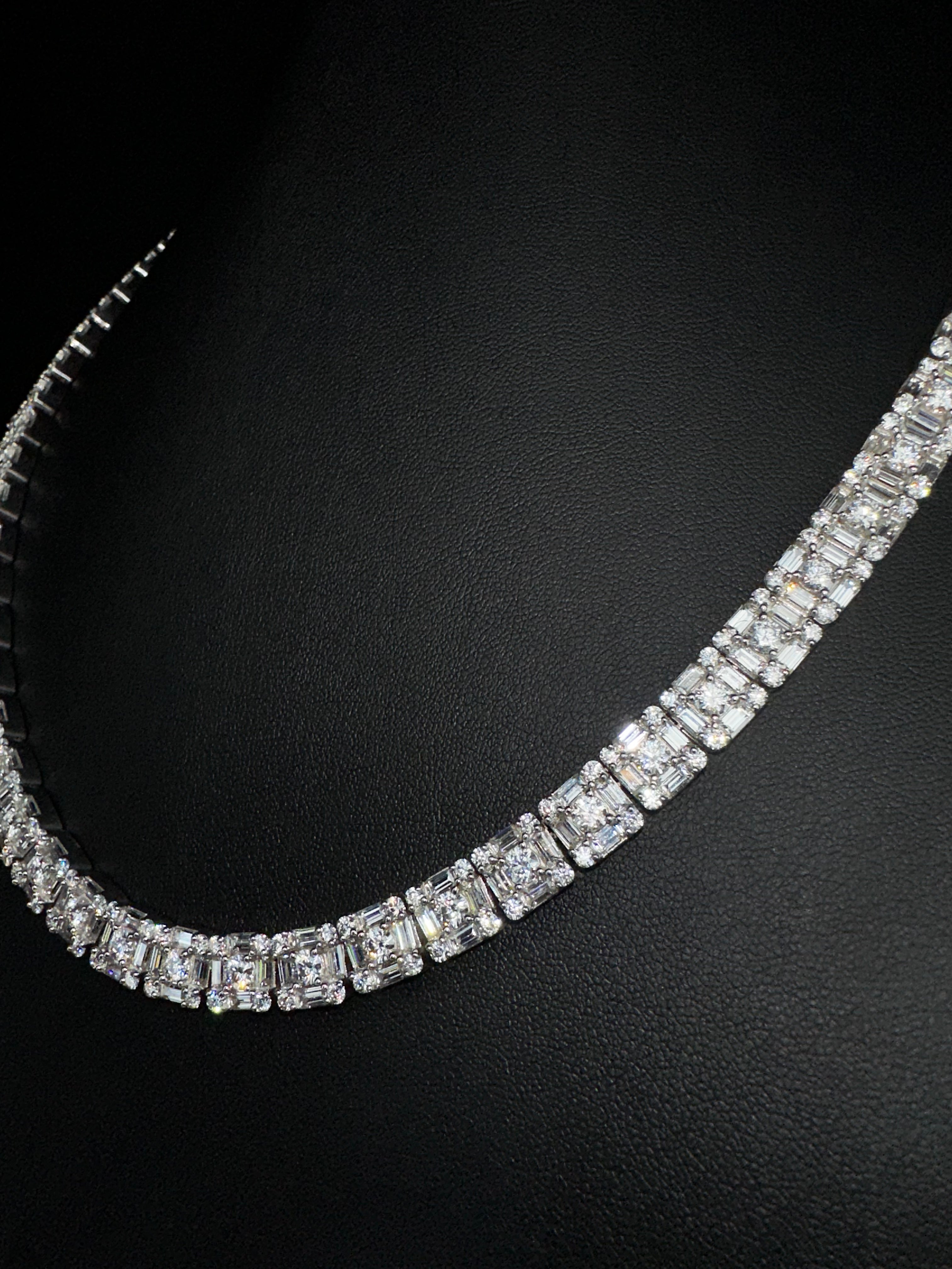 8MM Glacier Link Tennis Chain The Real Jewelry Company