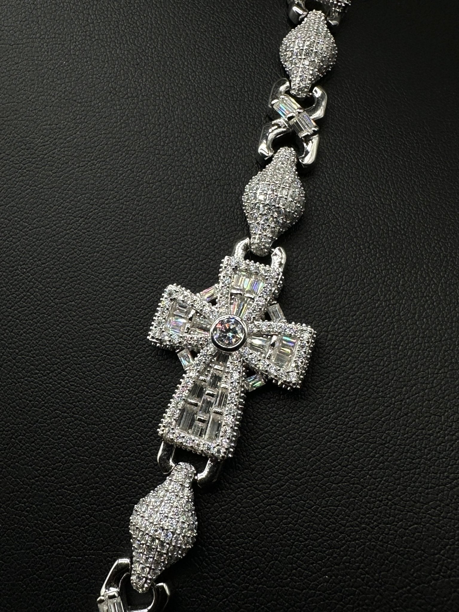 Moissanite Designer Cross Necklace - The Real Jewelry CompanyThe Real Jewelry CompanyNecklaces