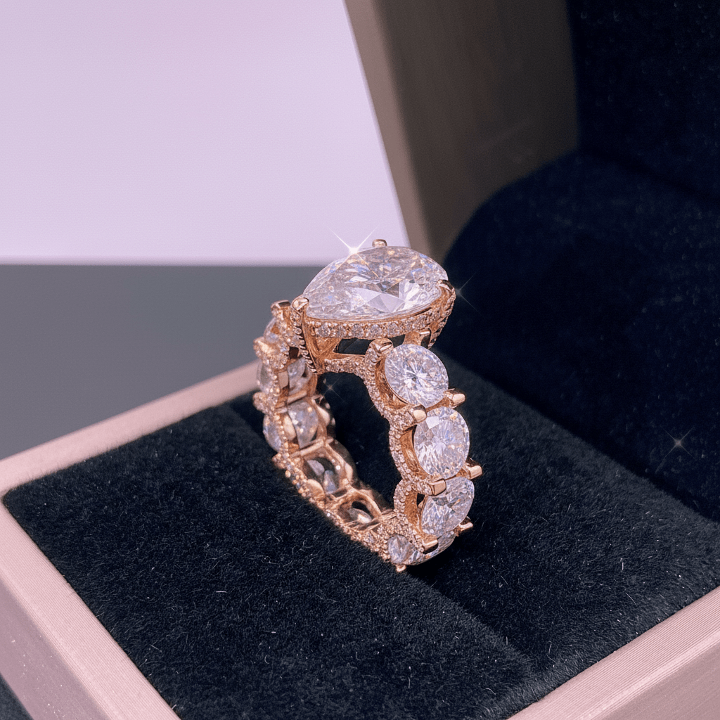 The Big Pear: 10K Solid Gold