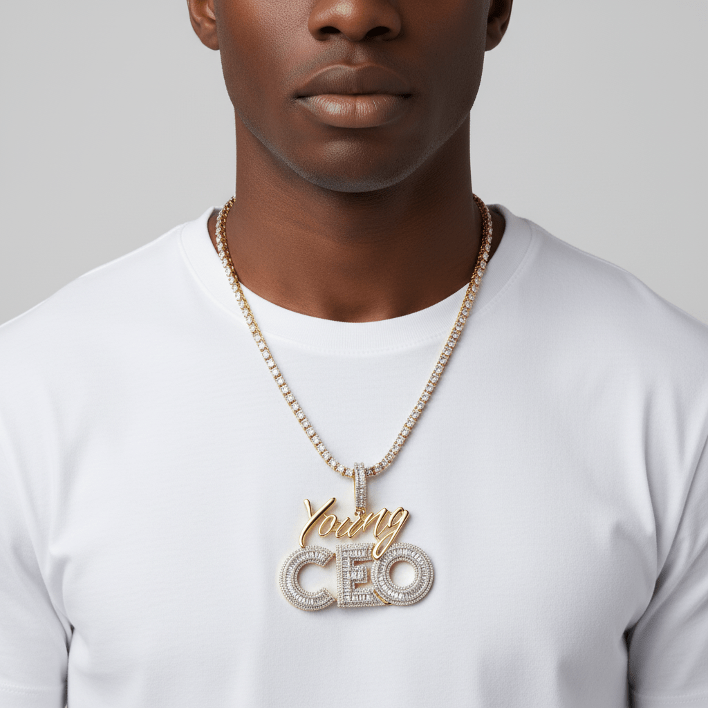 Young CEO Moissanite Pendant