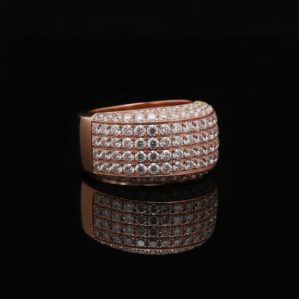 10mm Round Cut Moissanite Ring - The Real Jewelry CompanyThe Real Jewelry CompanyRings