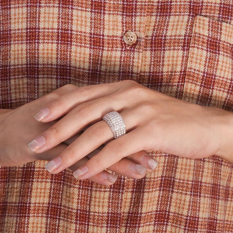 10mm Round Cut Moissanite Ring - The Real Jewelry CompanyThe Real Jewelry CompanyRings