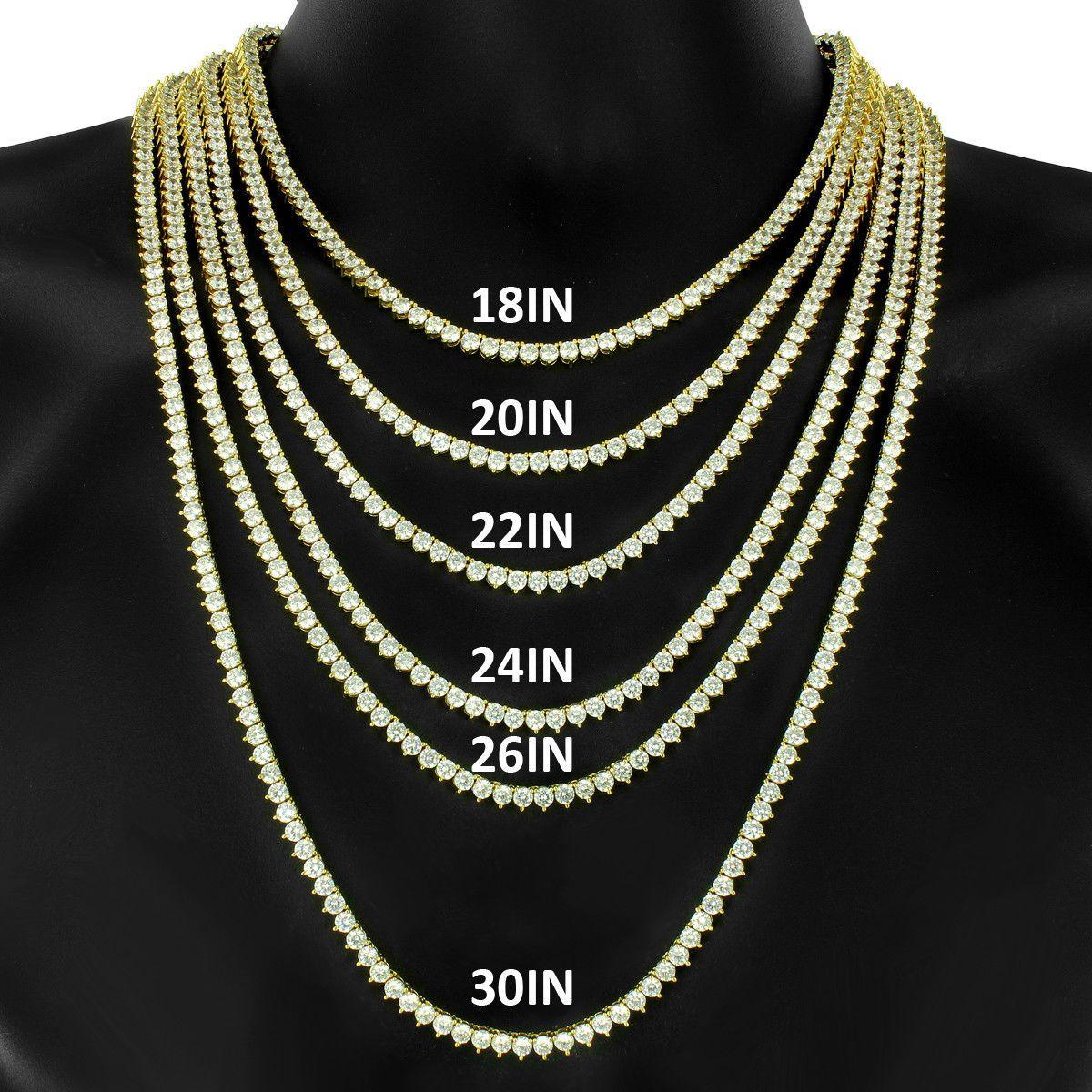 3mm Moissanite Tennis Chain - The Real Jewelry CompanyThe Real Jewelry CompanyNecklaces