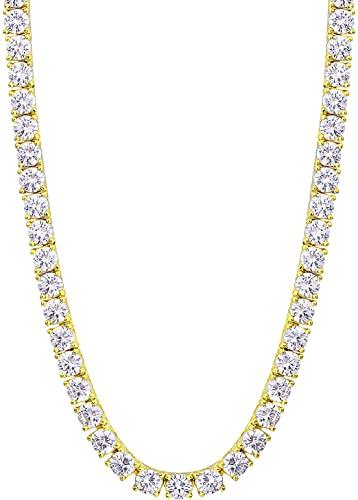 5mm Moissanite Tennis Chain - The Real Jewelry CompanyThe Real Jewelry CompanyNecklaces