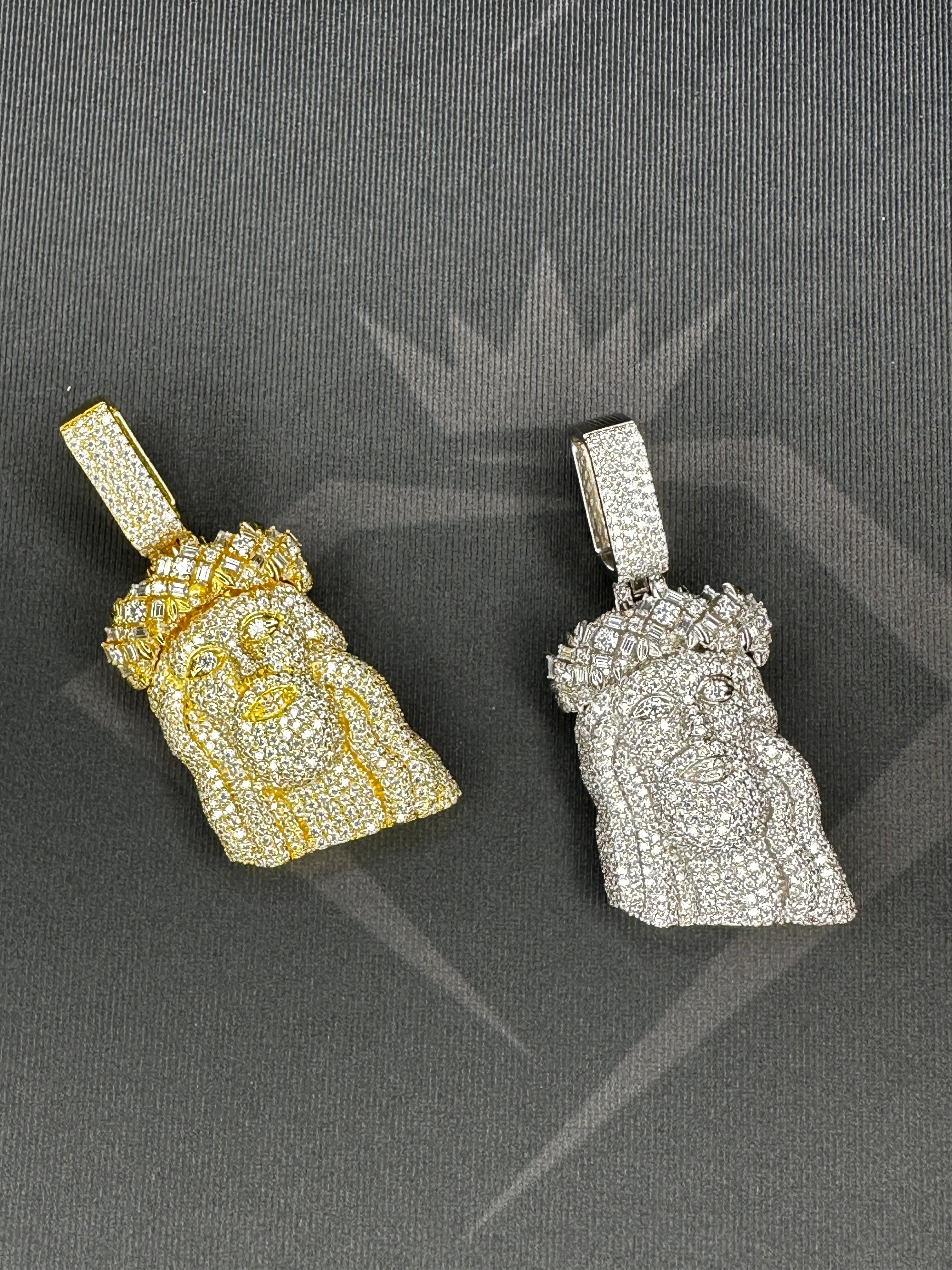 Crown of Baguettes Jesus Piece The Real Jewelry Company