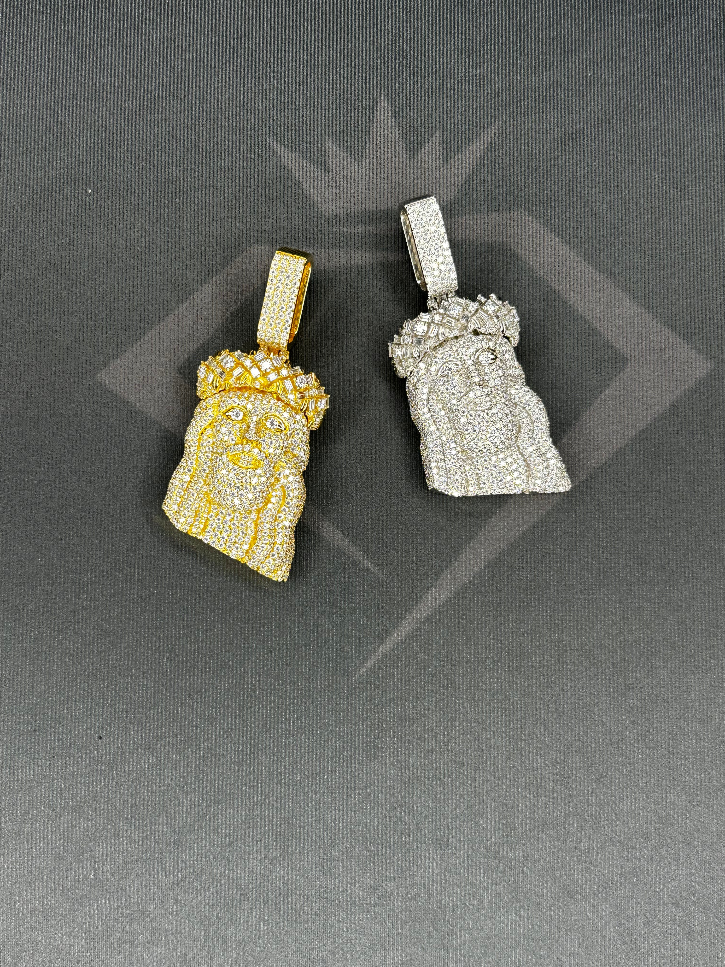 Crown of Baguettes Jesus Piece The Real Jewelry Company