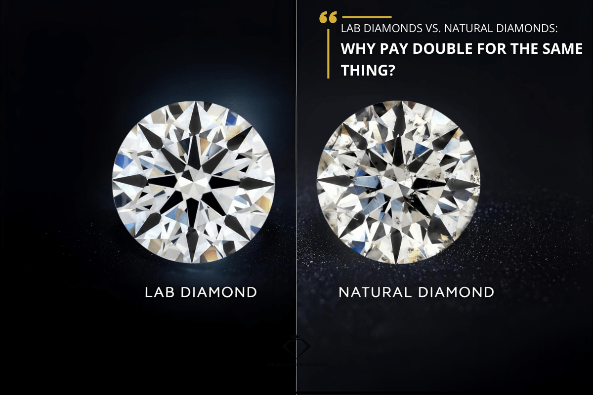 Lab Diamonds vs. Natural Diamonds: Why Pay Double for the Same Thing? - The Real Jewelry Company