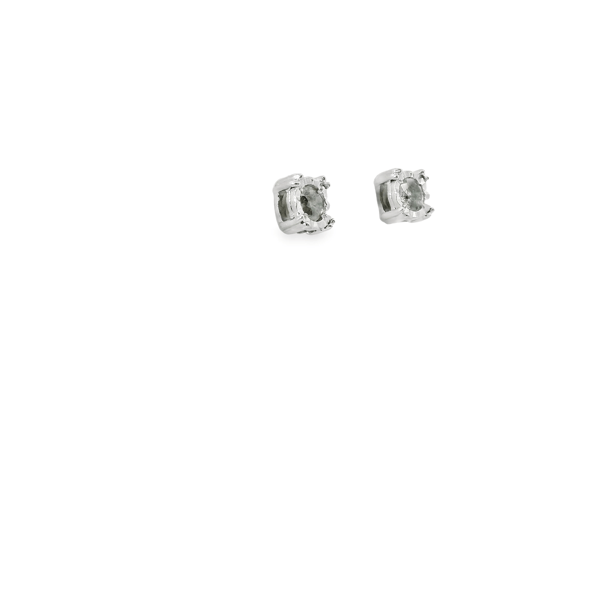 10k Gold Diamond Illusion Stud Earrings - The Real Jewelry CompanyThe Real Jewelry CompanyEarrings
