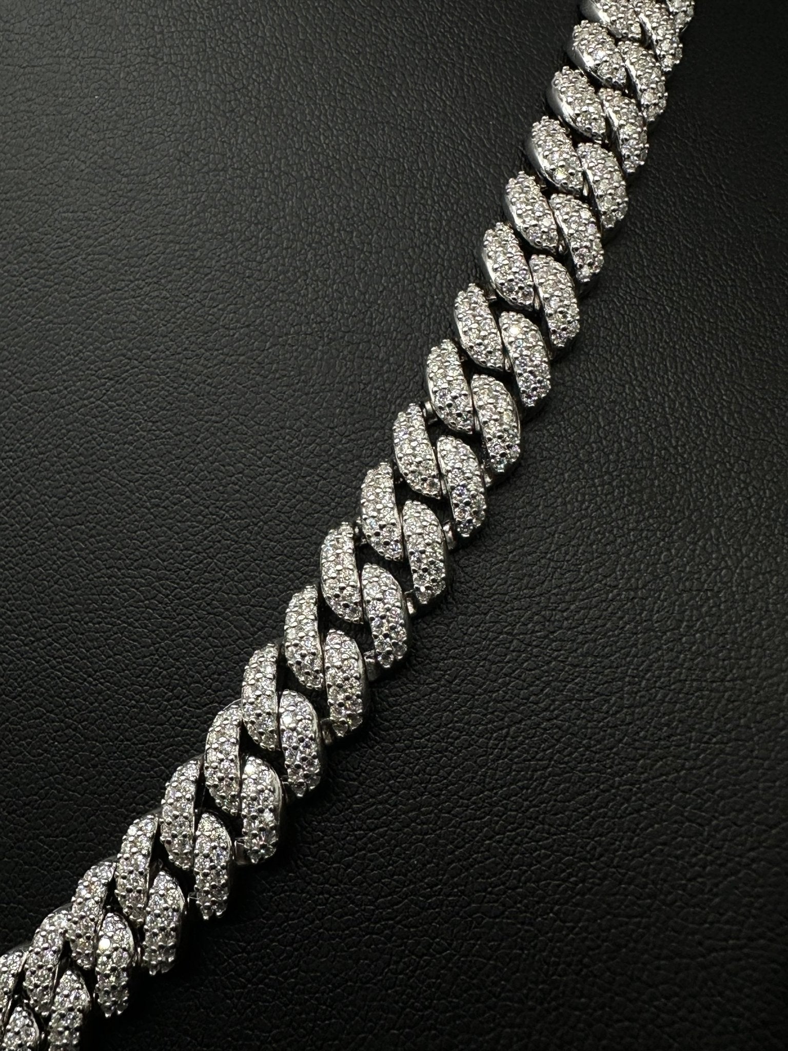 10mm Moissanite Cuban Chain (STOCK) - The Real Jewelry CompanyRoyal Chain GroupNecklaces