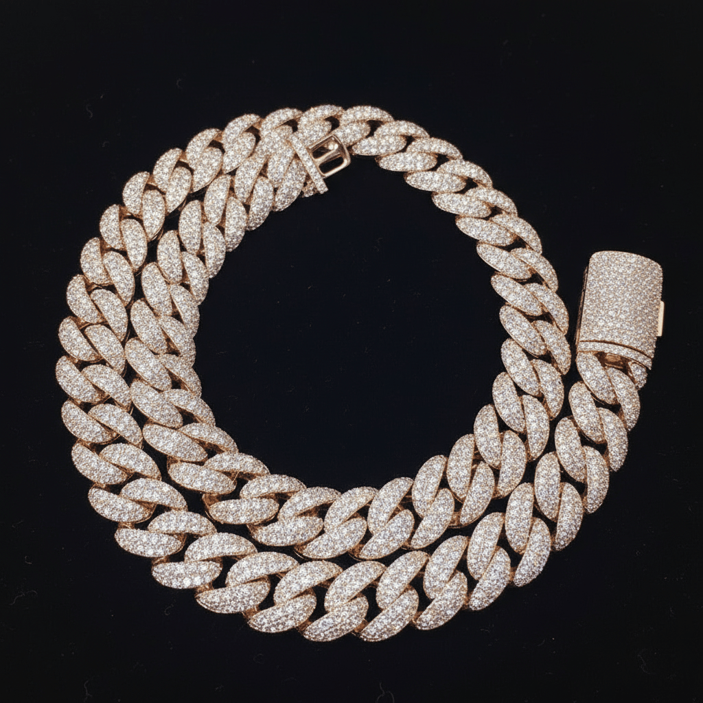 12MM Miami Cuban Link Chain