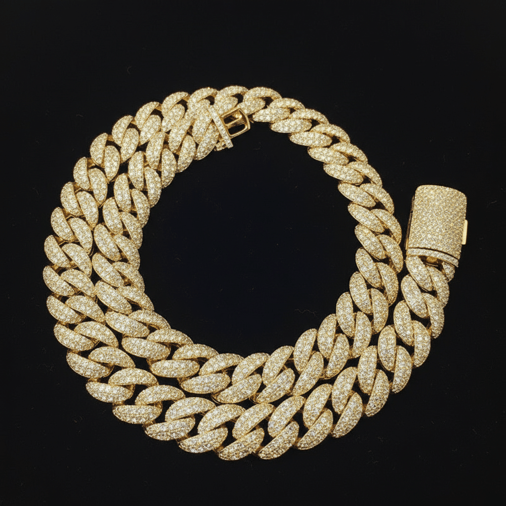 12MM Miami Cuban Link Chain
