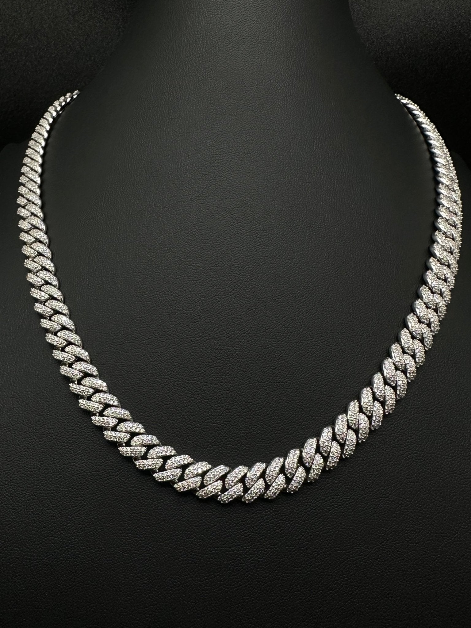 12mm Moissanite Cuban Chain (STOCK) - The Real Jewelry CompanyRoyal Chain GroupNecklaces