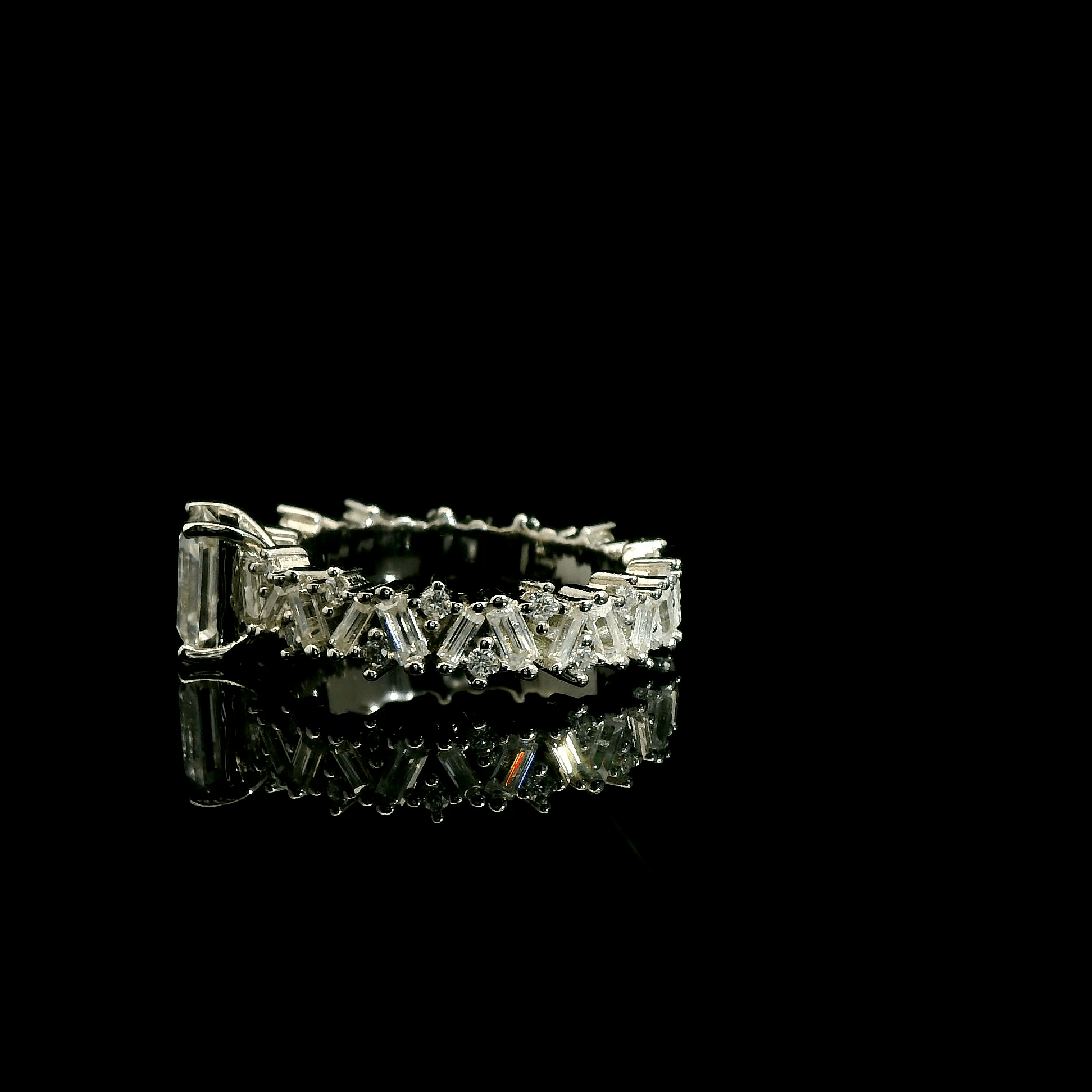 1ct Emerald Cut Moissanite Ring - The Real Jewelry CompanyThe Real Jewelry CompanyRings