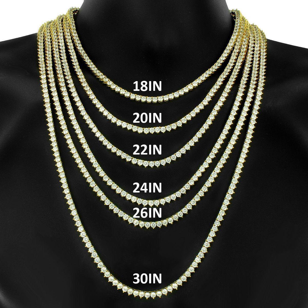 3mm Moissanite Tennis Chain (STOCK) - The Real Jewelry CompanyThe Real Jewelry CompanyNecklaces