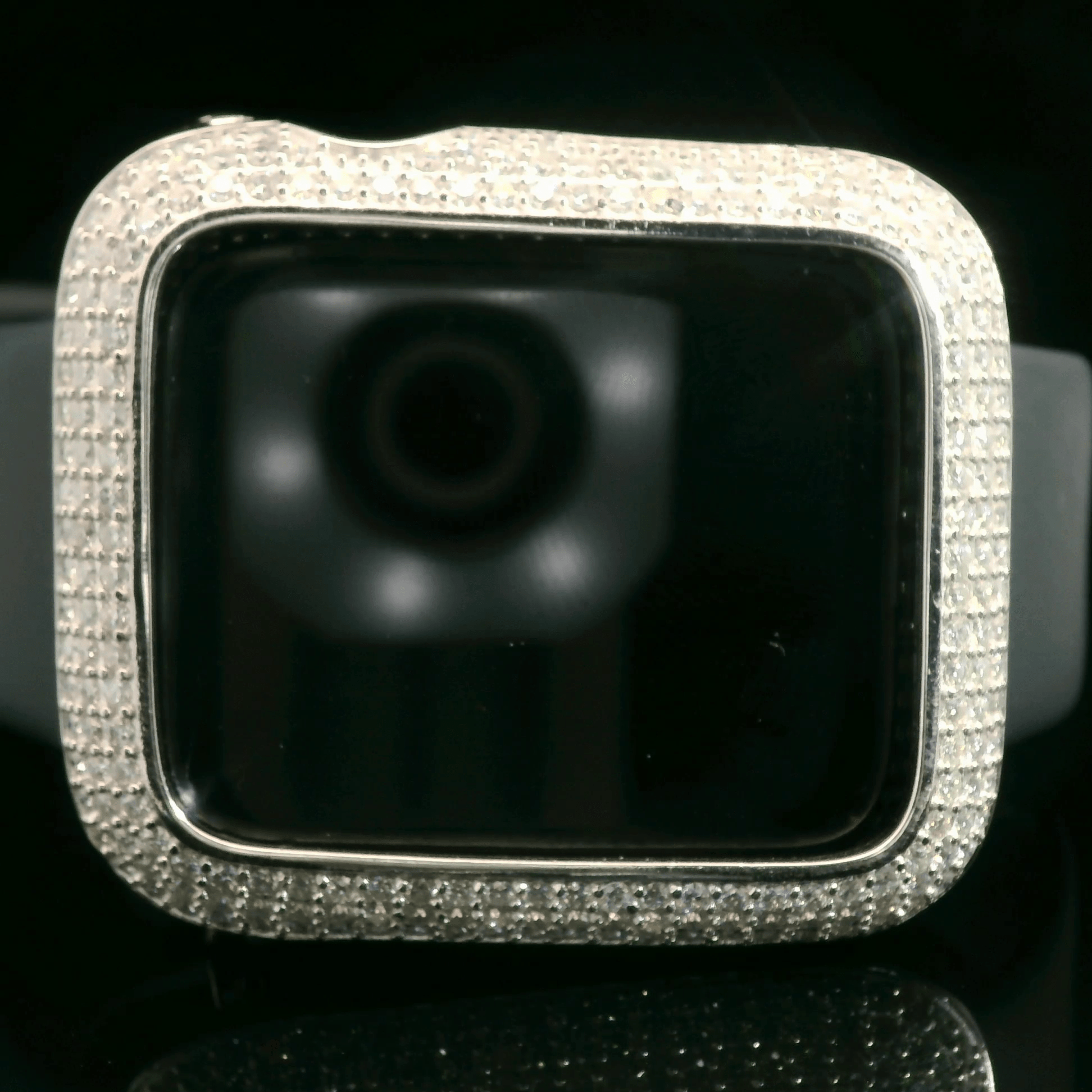 44/45mm Moissanite Apple Watch Cover - The Real Jewelry CompanyThe Real Jewelry CompanyWatch