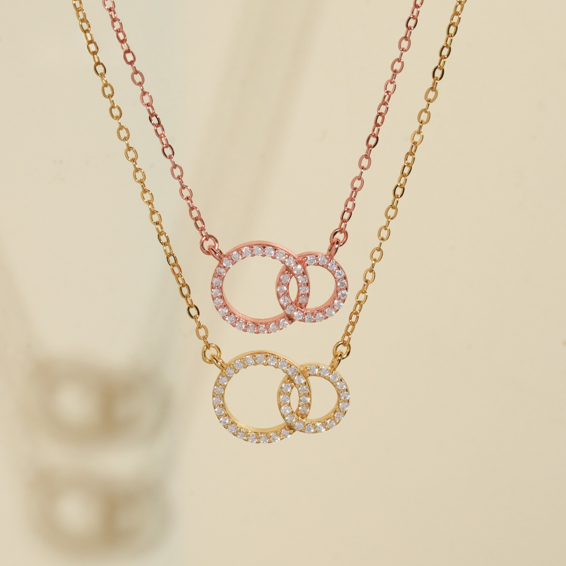 Loved Locked Moissanite Necklace