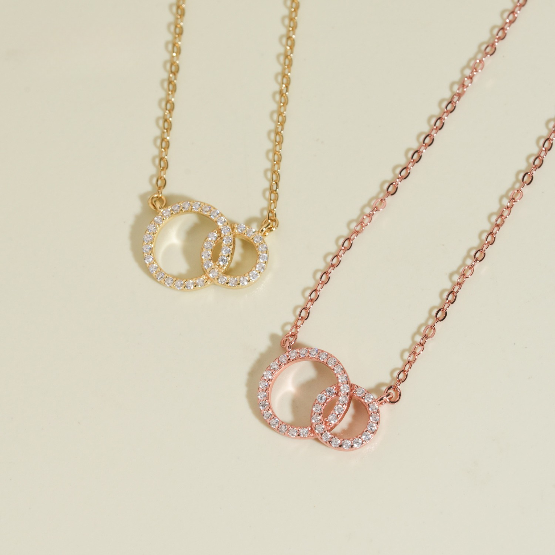 Loved Locked Moissanite Necklace