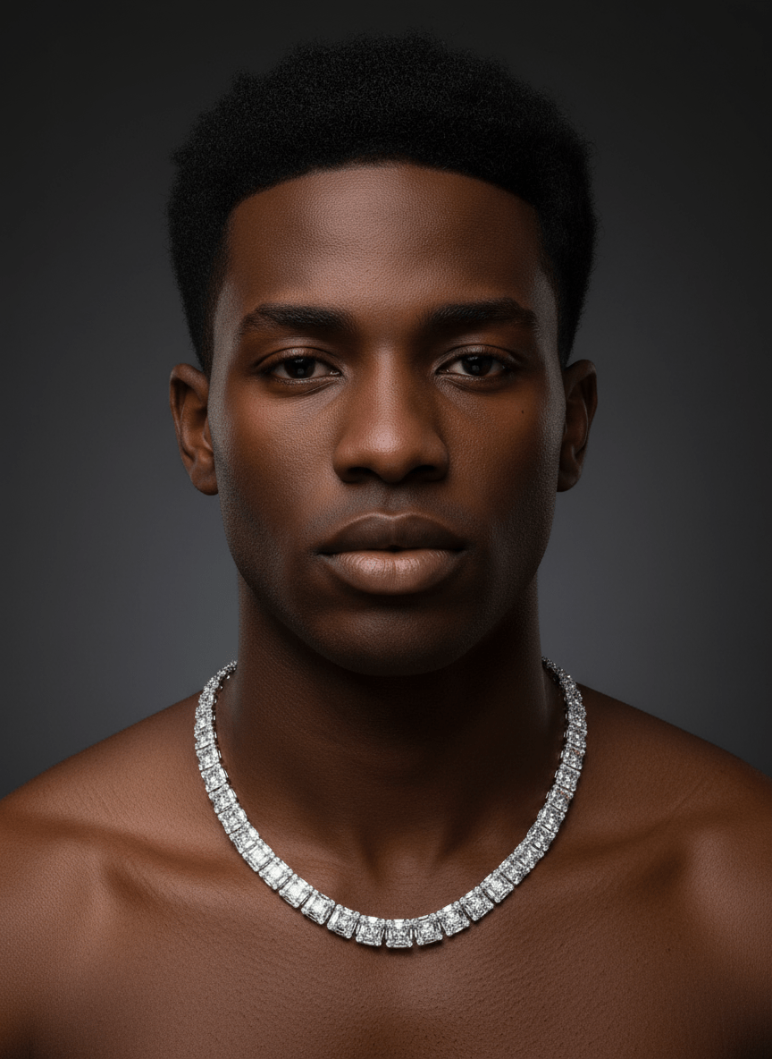 8MM Glacier Link Tennis Chain