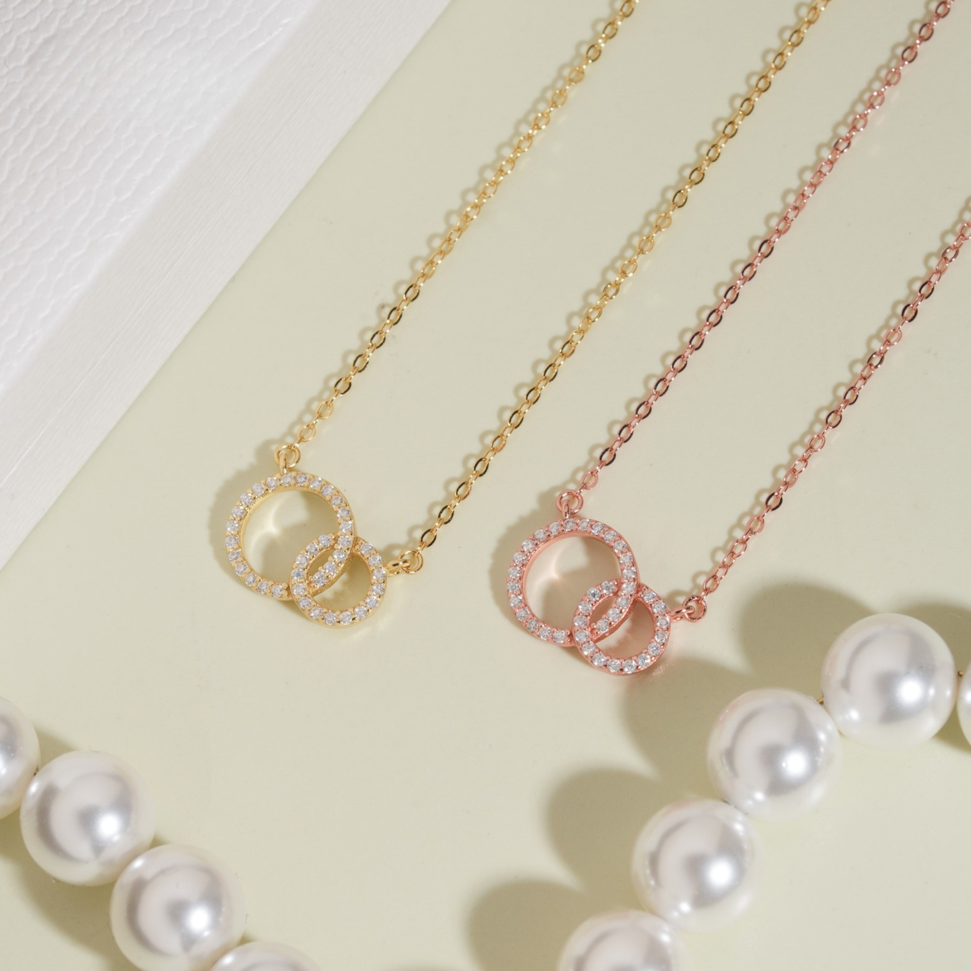 Loved Locked Moissanite Necklace