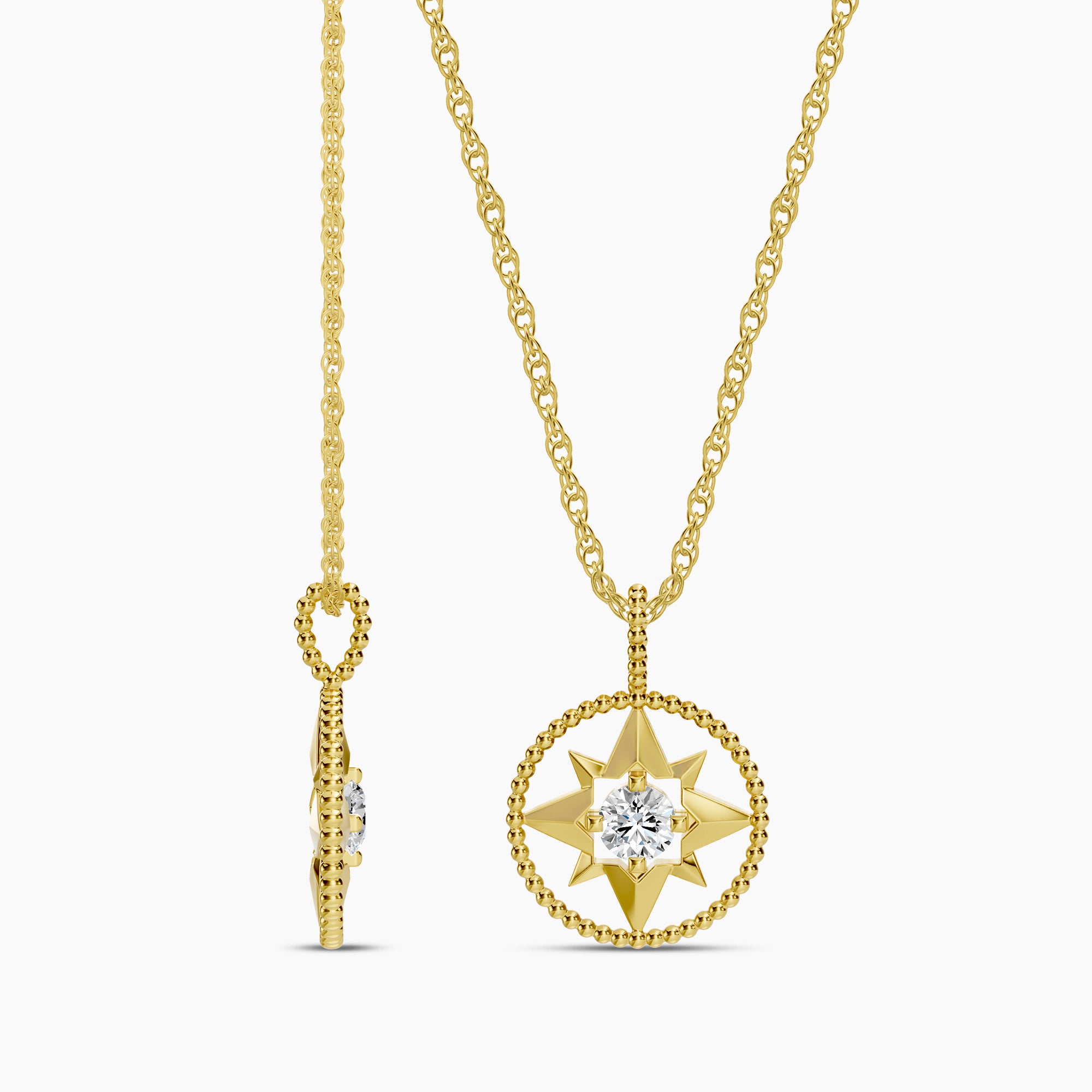 Lab Diamond Pendant 0.20 Ctw P4262