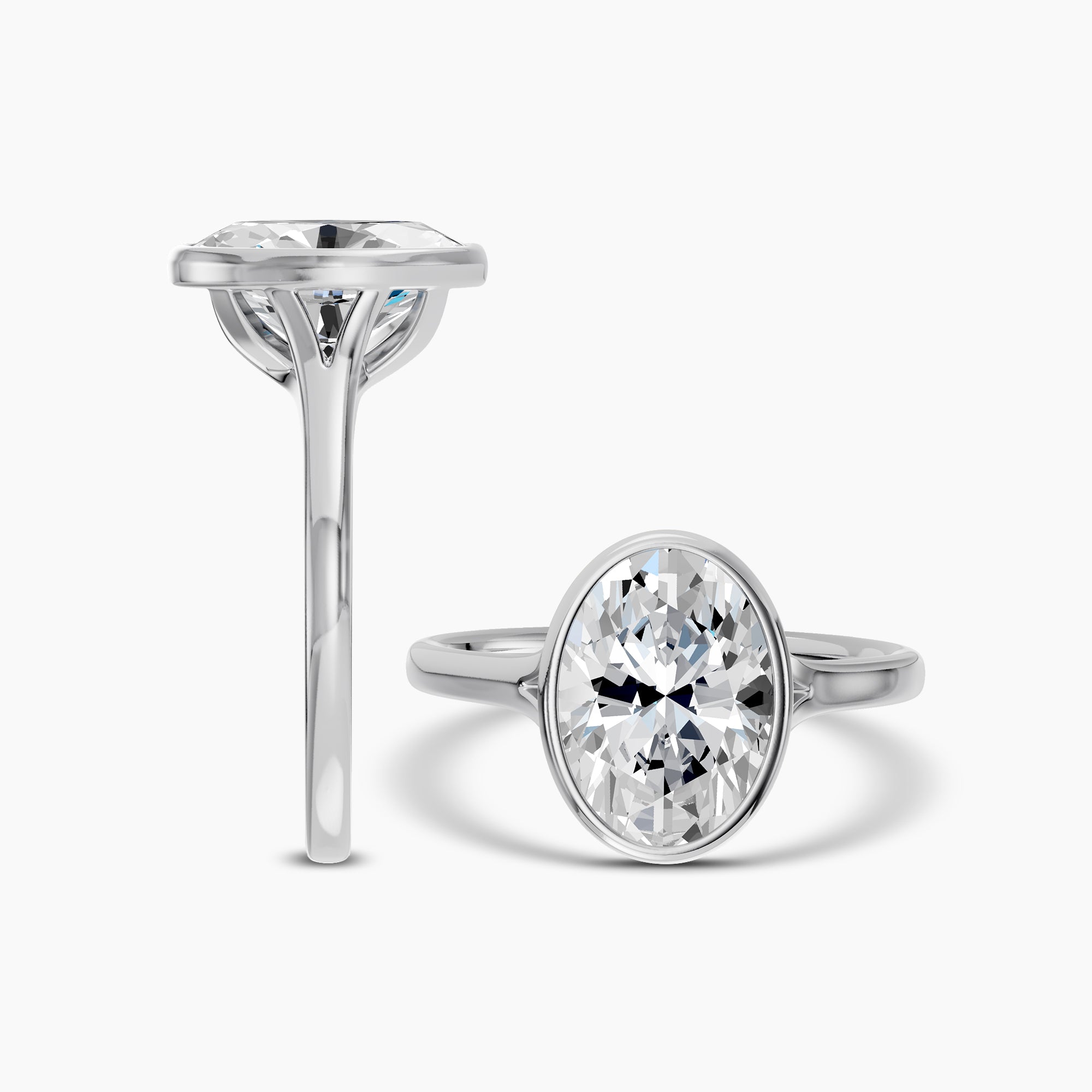 Lab Diamond Ring 3.00 Ctw R4388