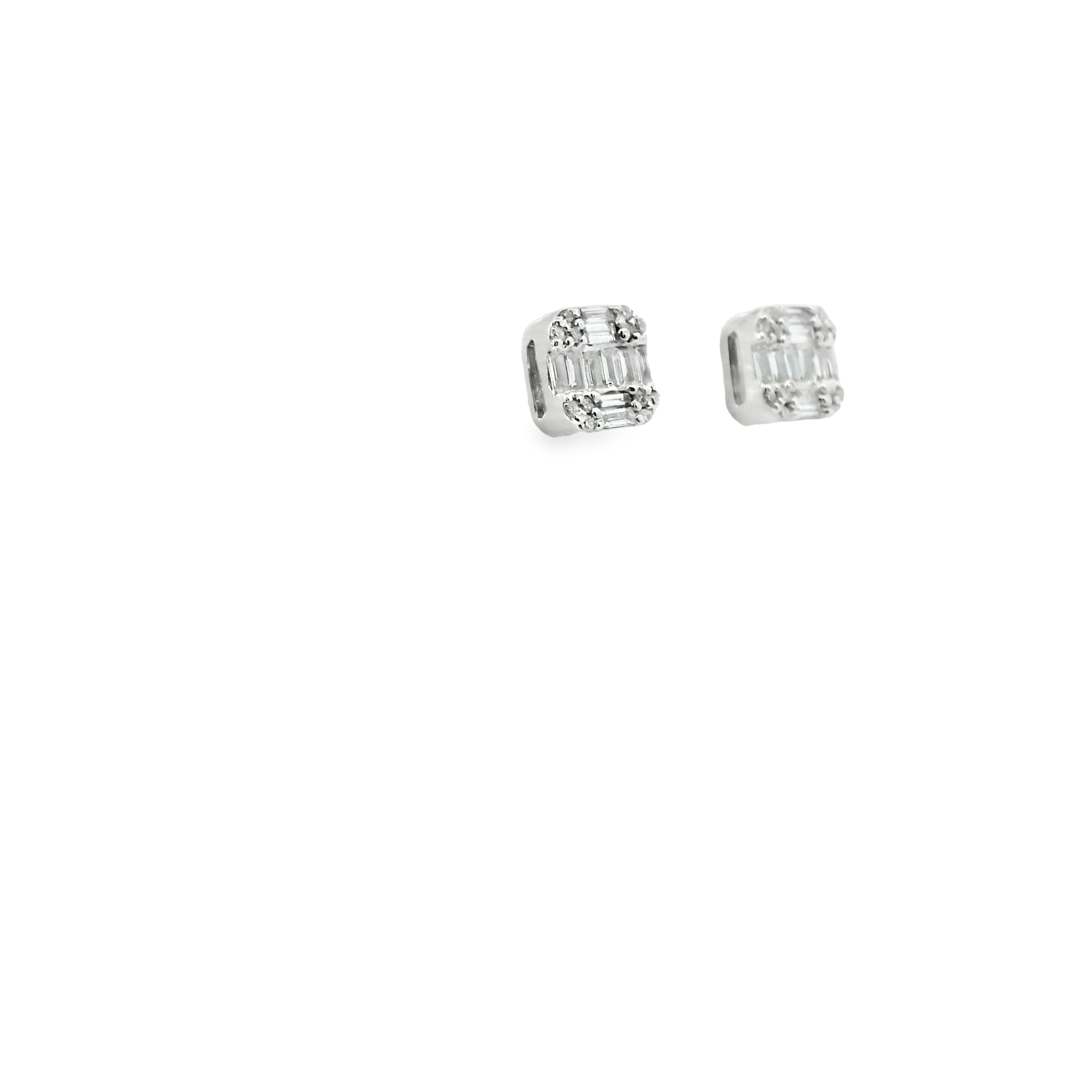 Baguette Stud Earrings - The Real Jewelry CompanyThe Real Jewelry CompanyEarrings