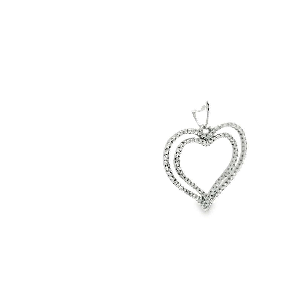 Elegant Heart-Shaped Diamond Pendant Necklace - The Real Jewelry CompanyThe Real Jewelry CompanyPendants