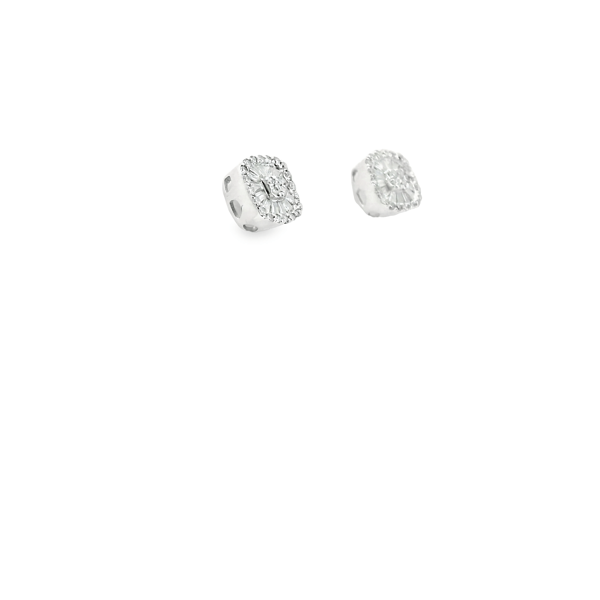 Elegant Square Diamond Earrings - The Real Jewelry CompanyThe Real Jewelry CompanyEarrings