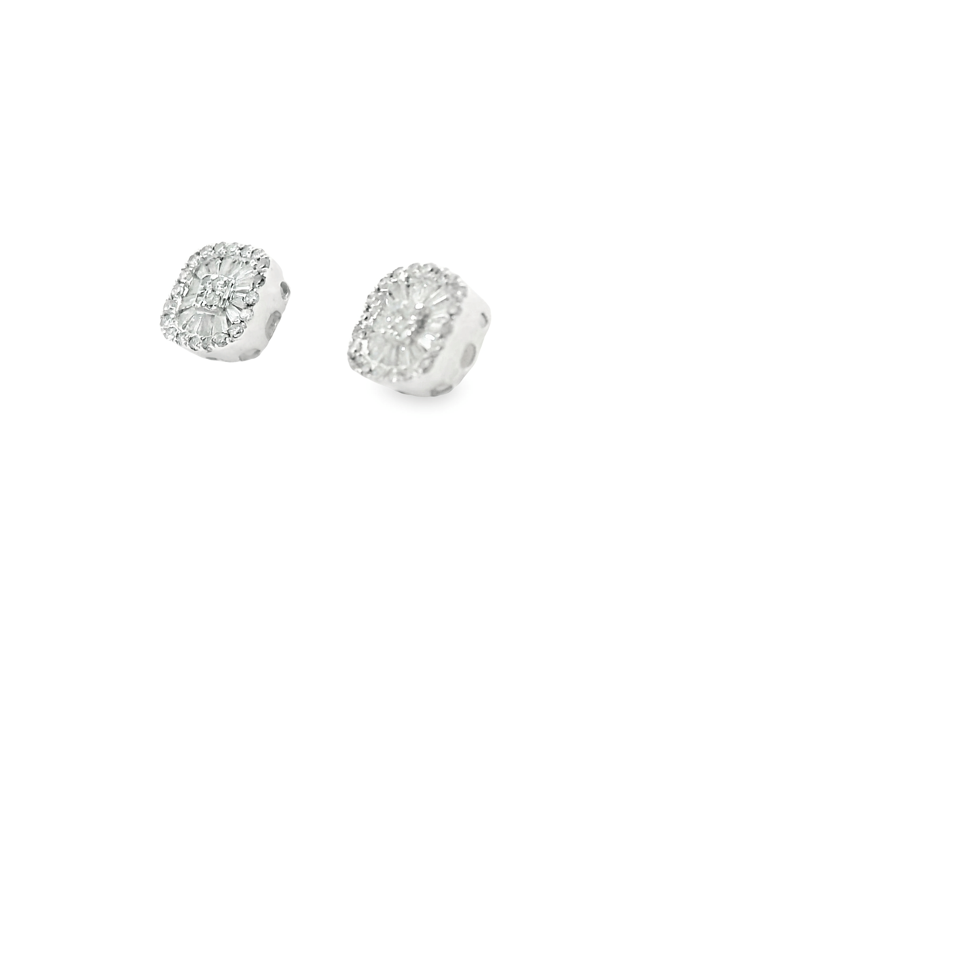 Elegant Square Diamond Earrings - The Real Jewelry CompanyThe Real Jewelry CompanyEarrings